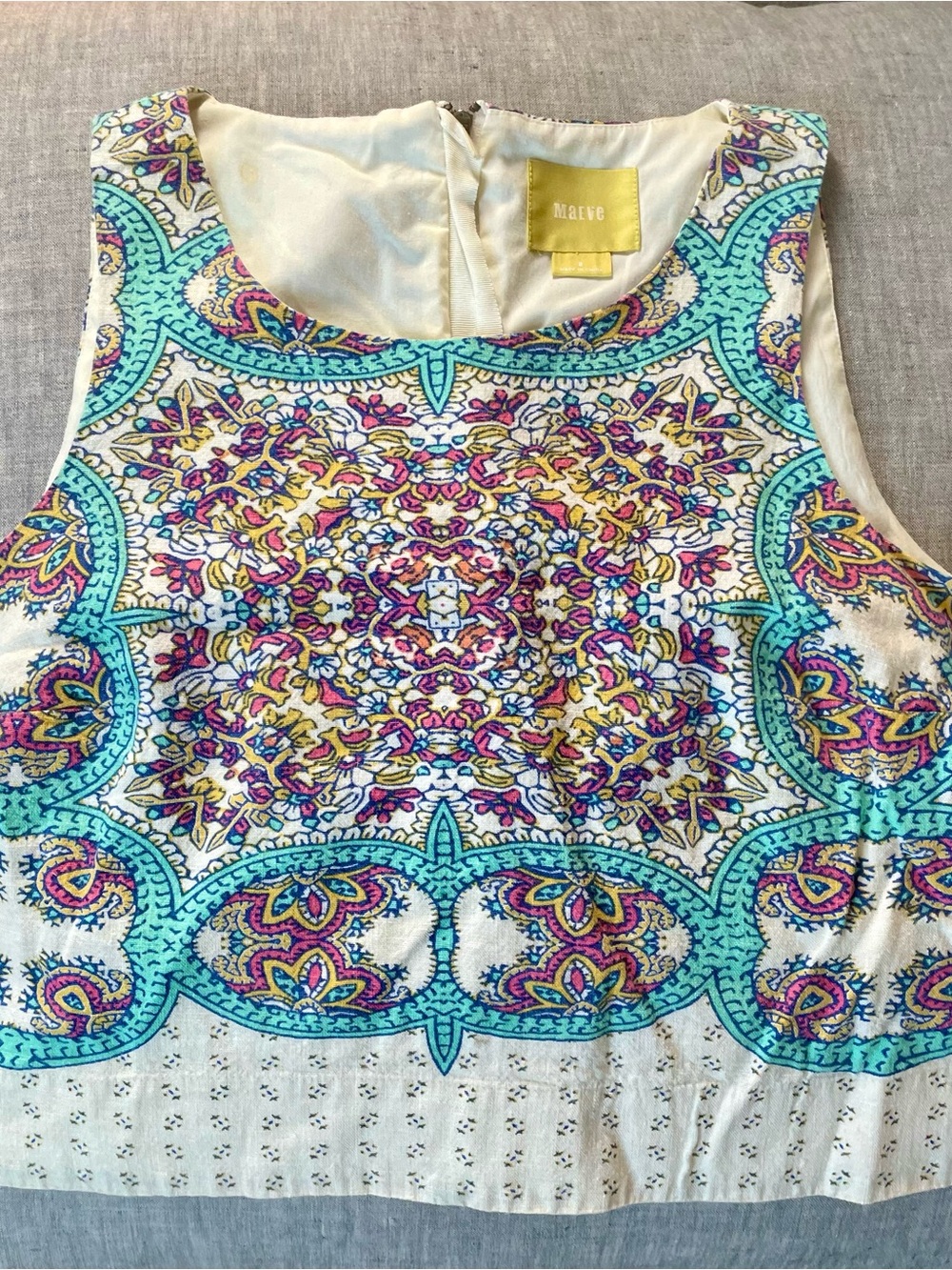 Anthropologie (Maeve) boxy crop top!
